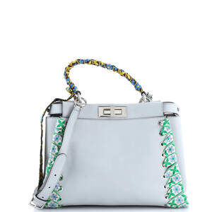 Fendi Peekaboo Bag Leather With Ribbon #228536F18B